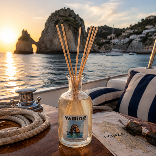 VAHINE Arco Naturale  Mirtillo, Mandorla & Champagne - profumatore ambiente con bastoncini