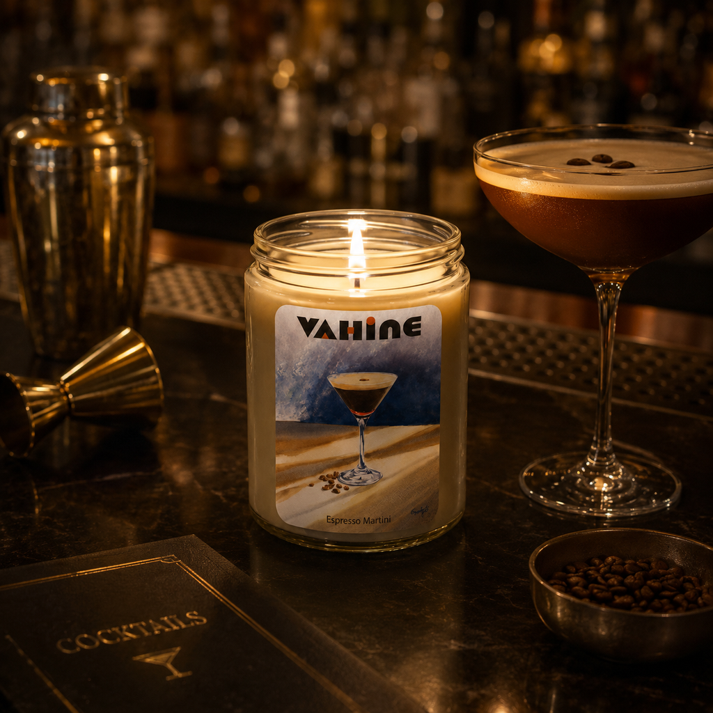 VAHINE Espresso Martini 275g - candela profumata