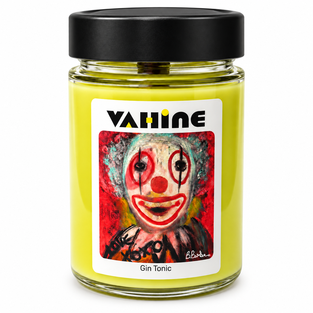 VAHINE "Gin Tonic" 275g - candela profumata con stoppino in legno