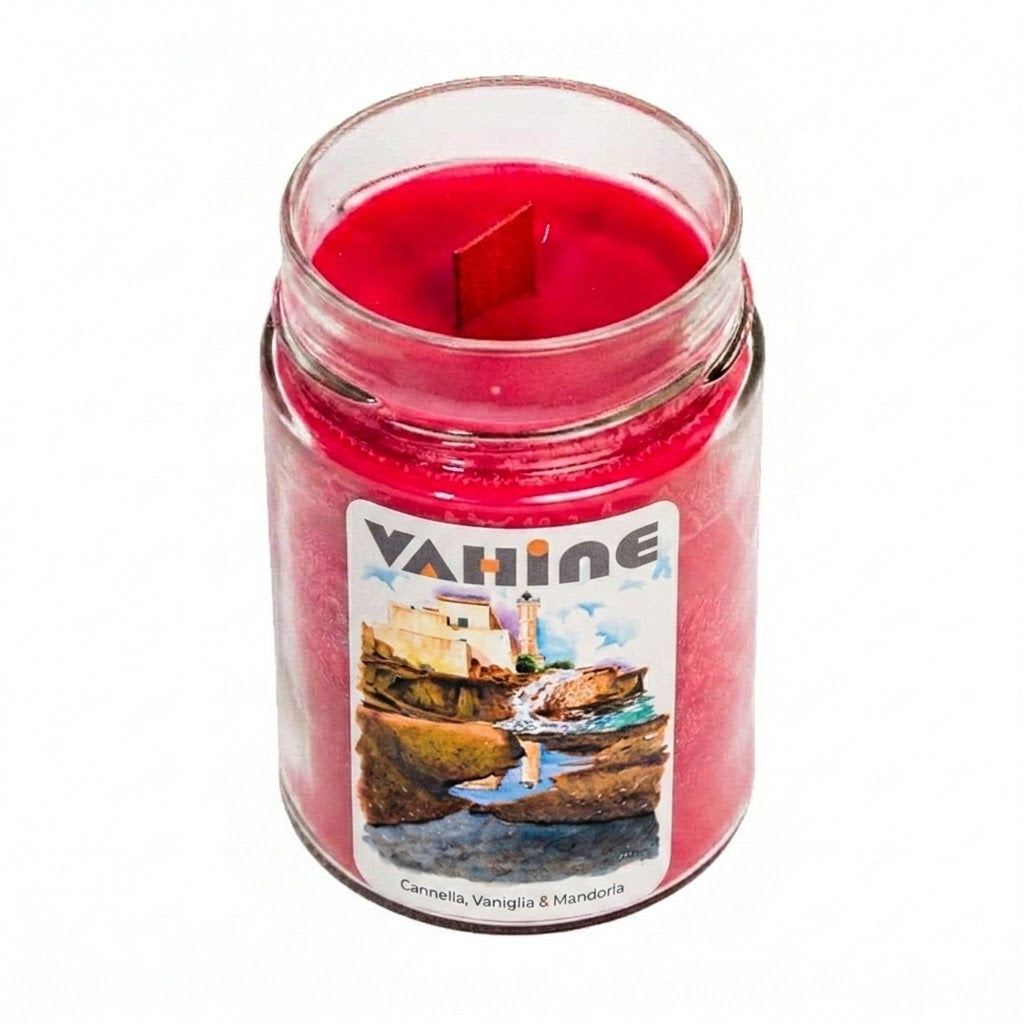 VAHINE Il Faro Cannella, Vaniglia & Mandorla 275g - candela profumata