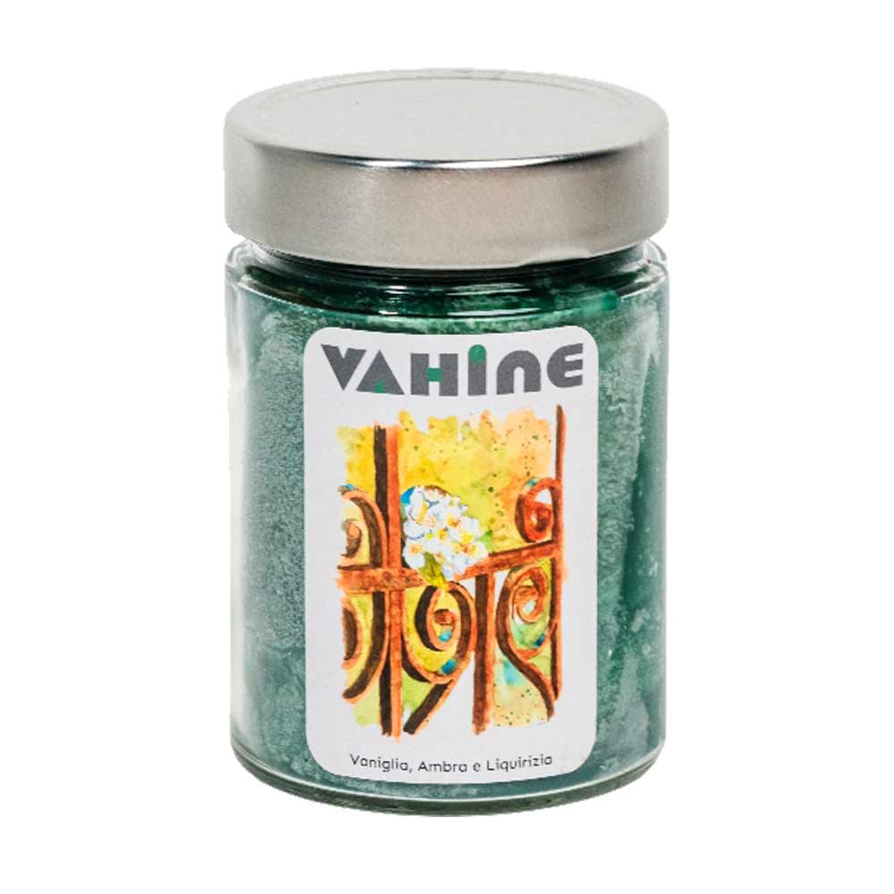 VAHINE Chiostri Perduti Vaniglia, Ambra & Liquirizia 275g - candela profumata