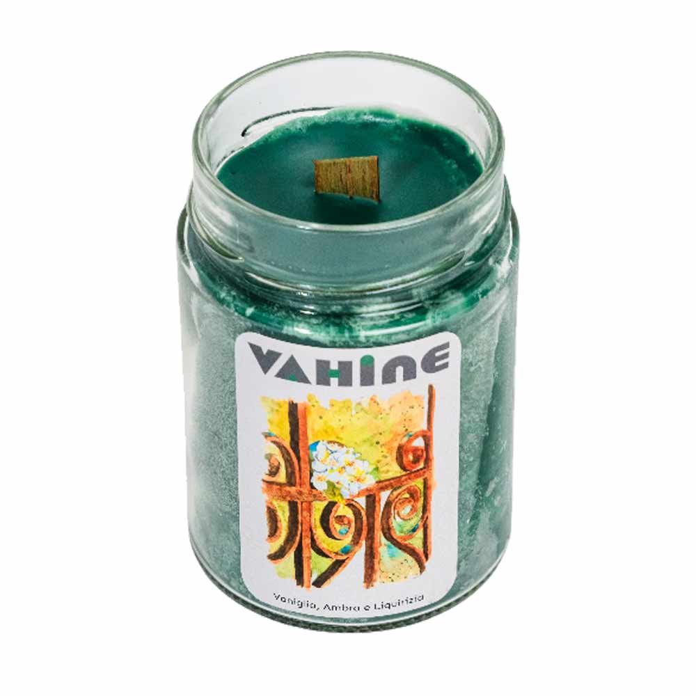 VAHINE Chiostri Perduti Vaniglia, Ambra & Liquirizia 275g - candela profumata