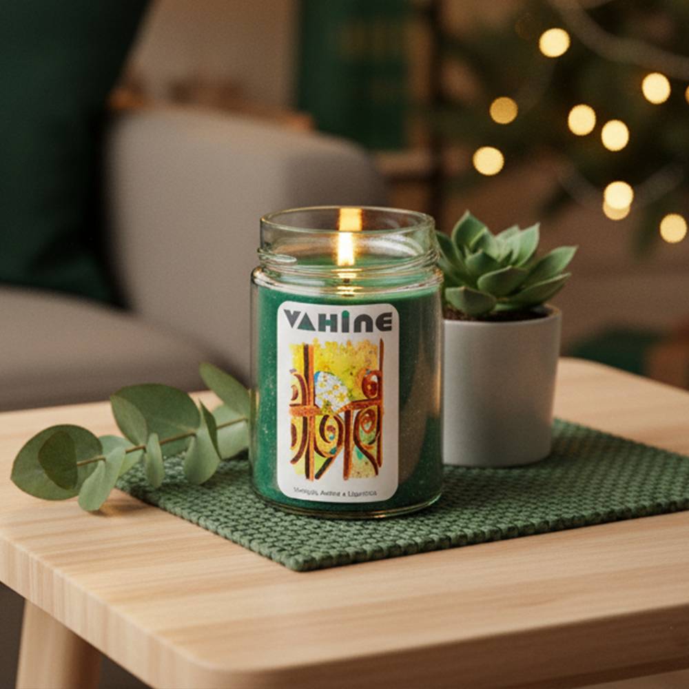 VAHINE Chiostri Perduti Vaniglia, Ambra & Liquirizia 275g - candela profumata