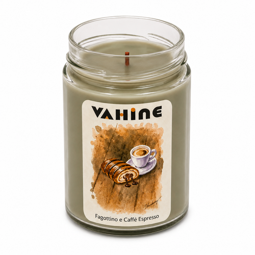 VAHINE Fagottino e Caffè Espresso 275g - candela profumata