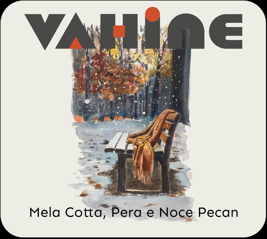 VAHINE Legni e Pomi Mela Cotta, Pera & Noce Pecan" 250ml - profumatore ambiente con bastoncini